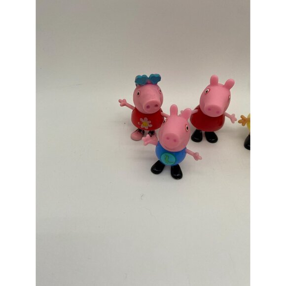 2003 Peppa Pig Mixed Lot of Characters Set of 6 Toys - Picture 2 of 6